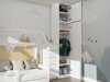 Kledingkast Mandeville 399 (Wit)
