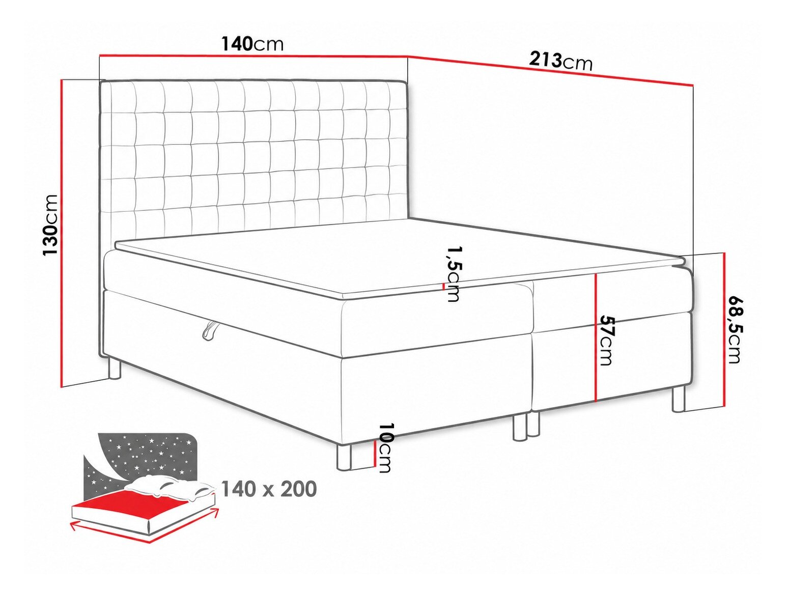 Boxspring Panis (Manila 09)
