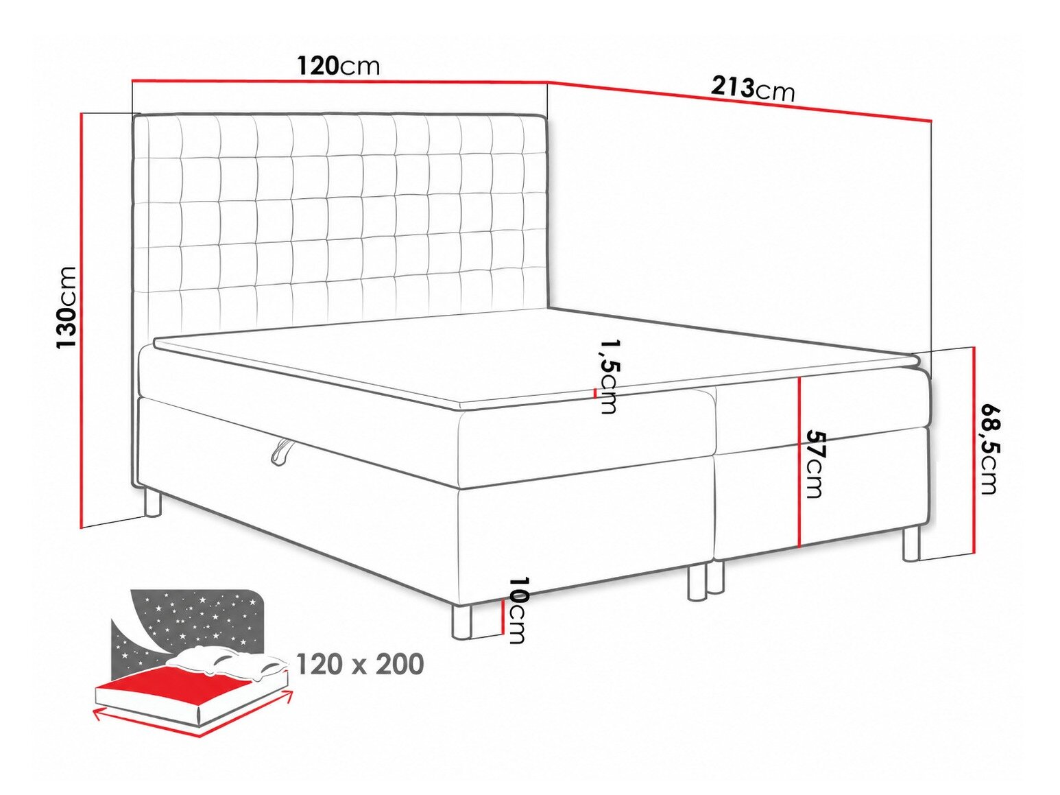 Boxspring Panis (Manila 09)