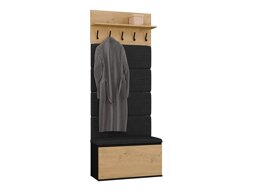 Gangmeubelset Mandeville 404 (Artisan eiken + Zwart)