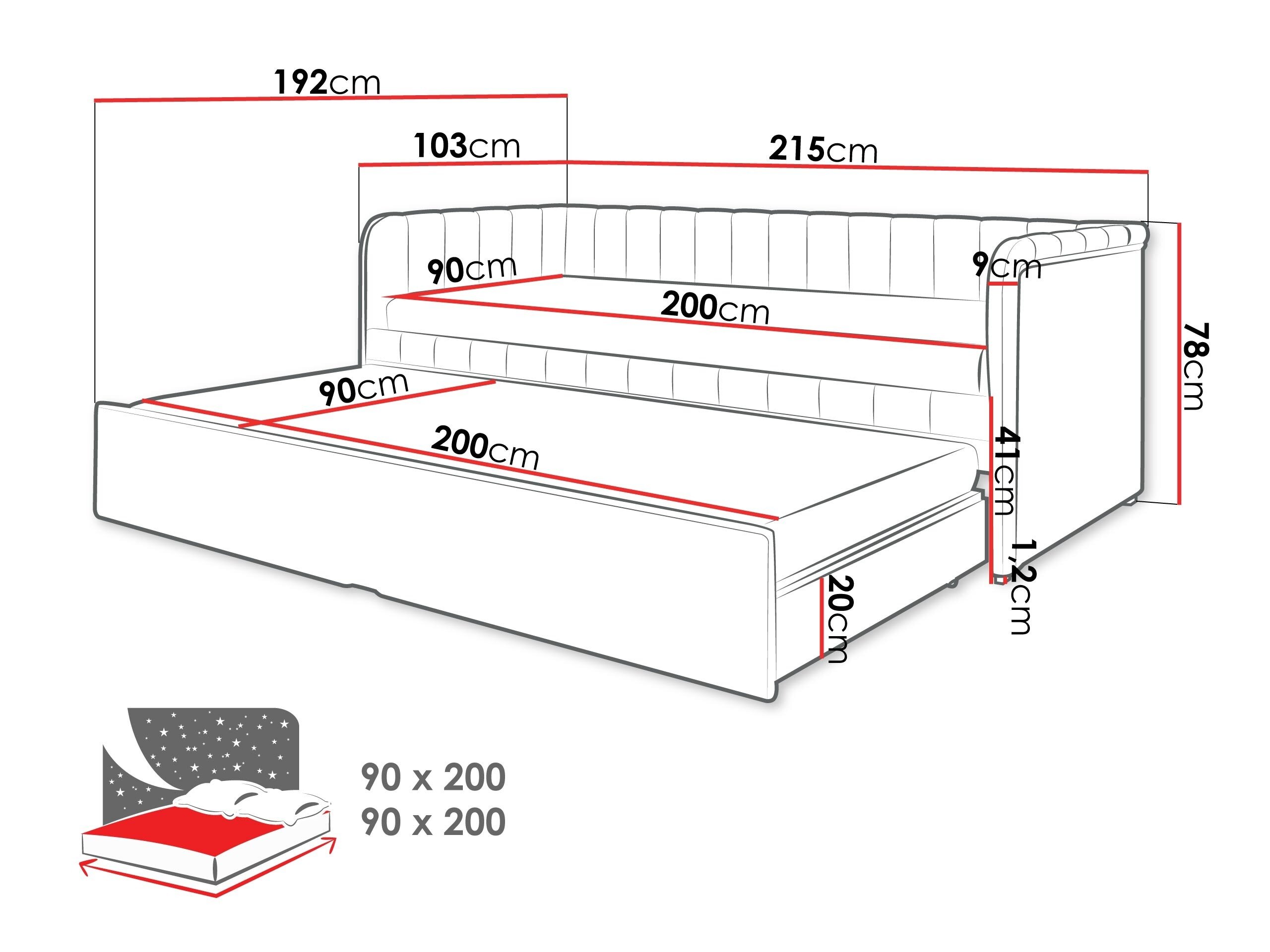 Bed Ogden 177 (Vera 15)