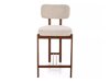 Counterstoel Detroit 956 (Beige + Notenhout)