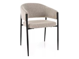 Stoel Detroit 1053 (Beige + Mat Zwart)