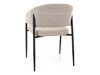 Stoel Detroit 1053 (Beige + Mat Zwart)