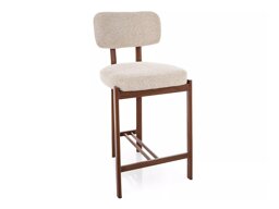 Counterstoel Detroit 956 (Beige + Notenhout)