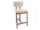 Counterstoel Detroit 956 (Beige + Notenhout)