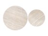 Salontafel set Houston 2213 (Licht travertin + Kasjmier)