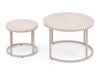 Salontafel set Houston 2213 (Licht travertin + Kasjmier)