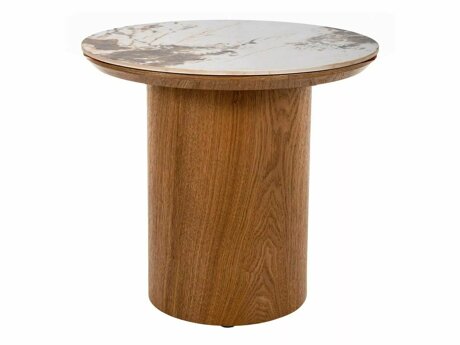 Bijzettafel Detroit 1058 (Steen Patroon + Eiken)
