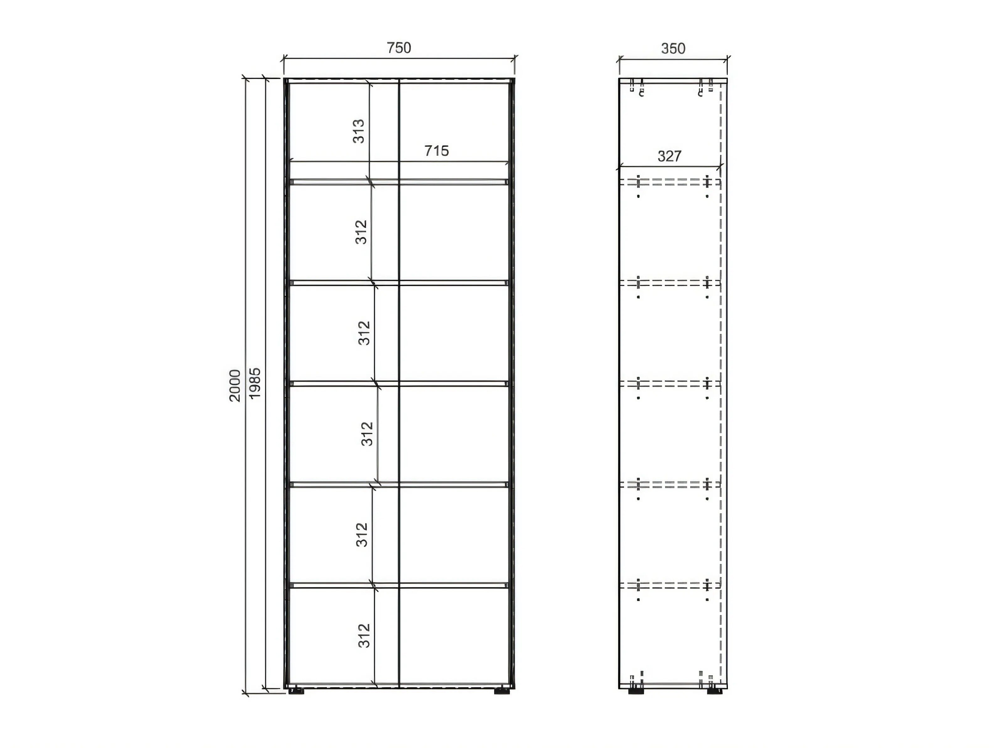 Boekenkast Elbteni 107