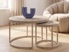 Salontafel set Houston 2213 (Licht travertin + Kasjmier)