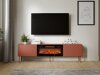 TV-meubel Fentore 104 (Rood)