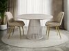 Tafel Prudentia (Licht Travertine + Kasjmier)
