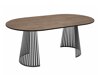 Tafel Prudentia (Notenhout + Zwart)