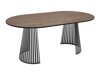 Tafel Prudentia II (Notenhout + Bruin)