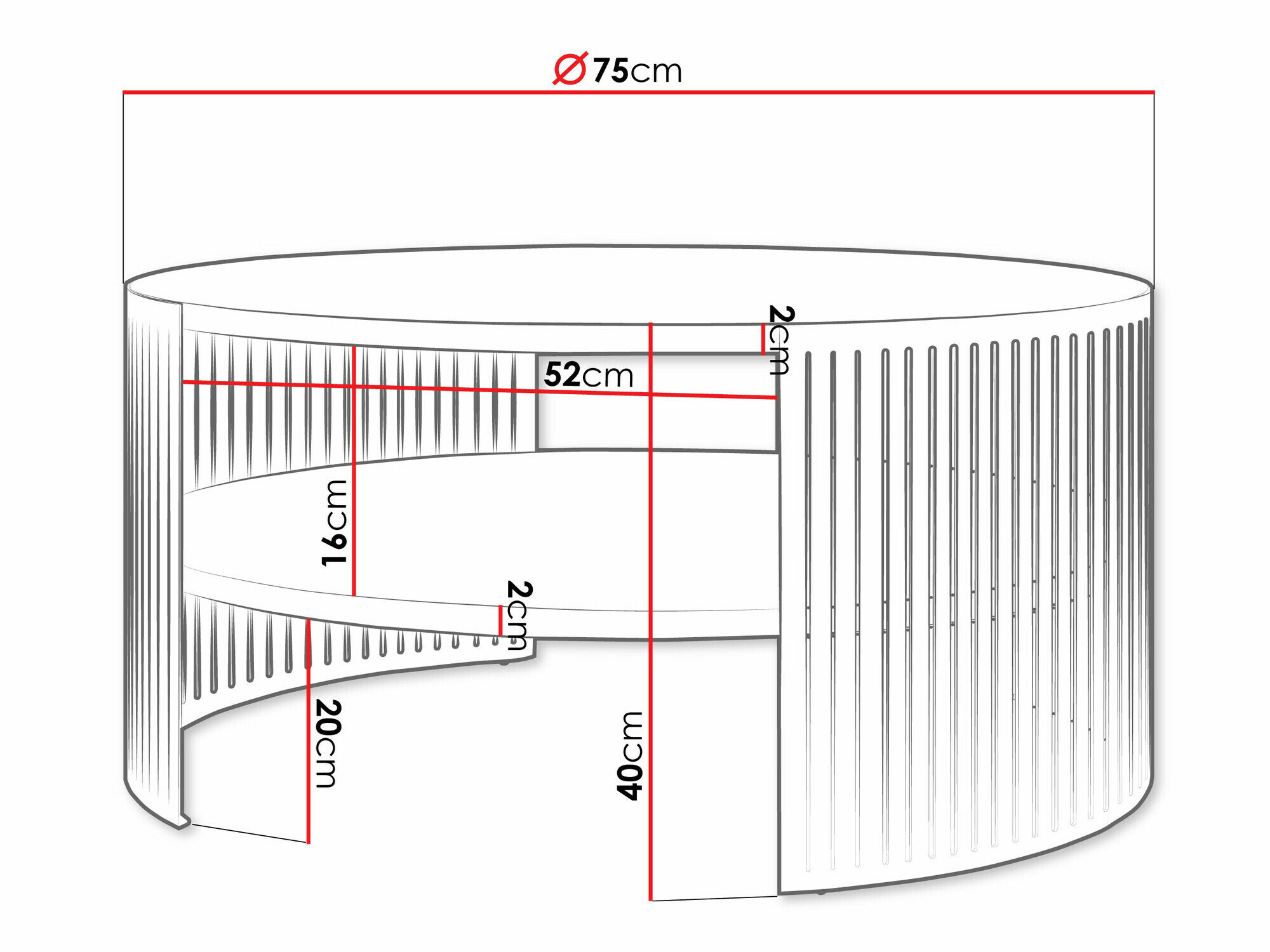 Salontafel Civer IX
