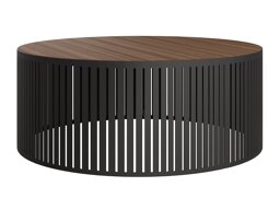 Salontafel Prunis (Notenhout + Zwart)