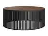 Salontafel Prunis (Notenhout + Zwart)