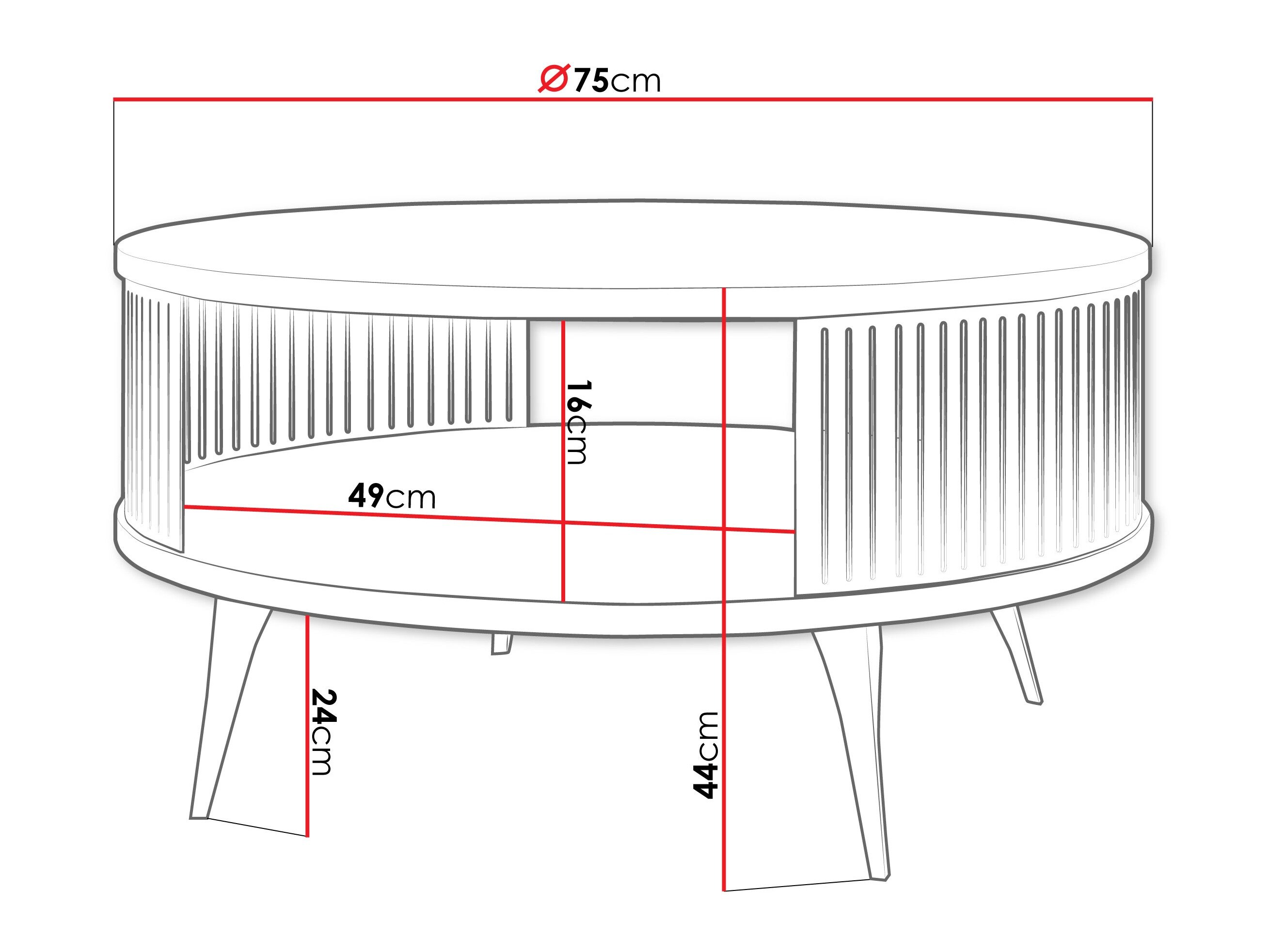 Salontafel Sordore 129