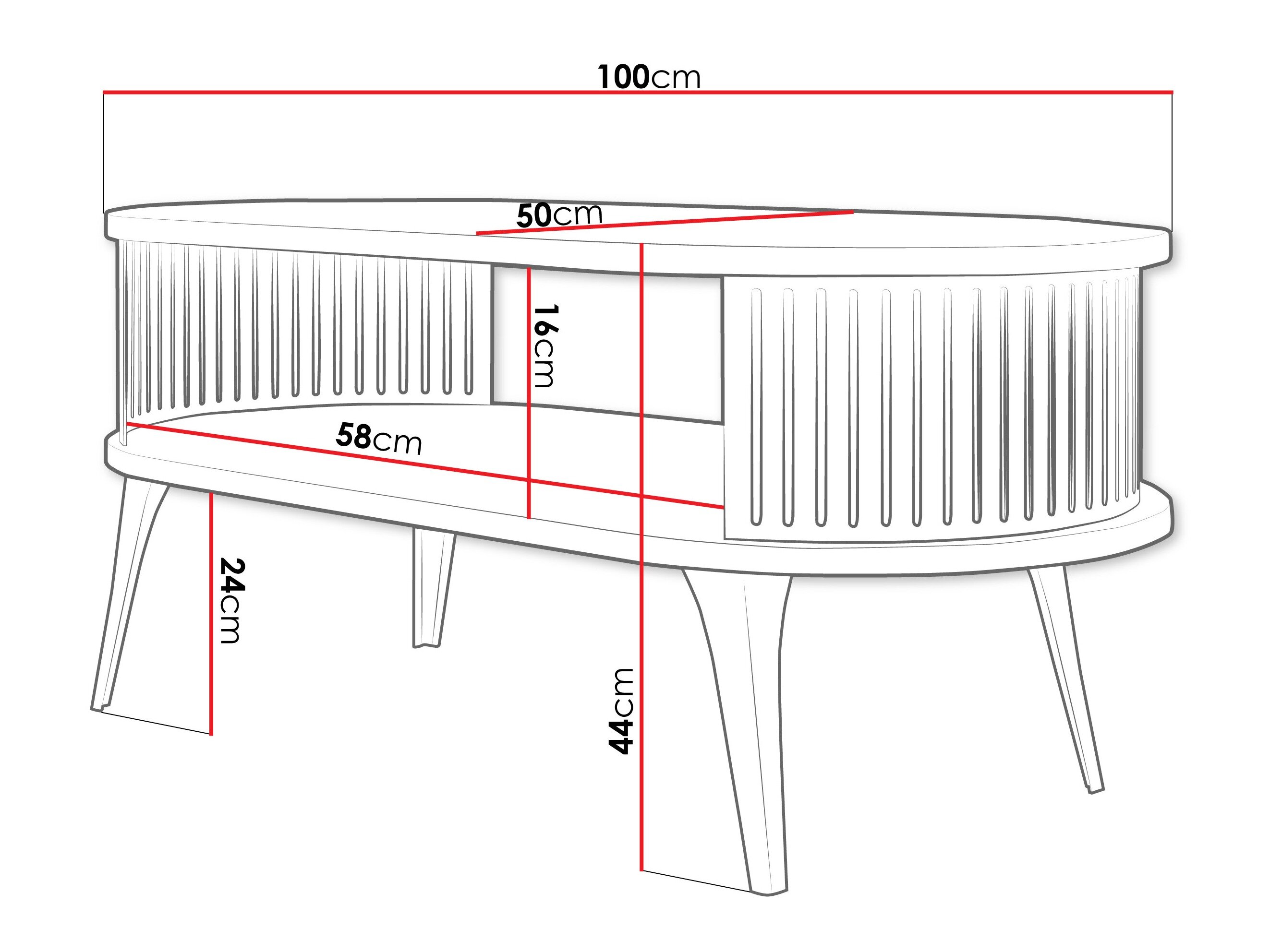 Salontafel Sordore 130
