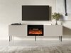 TV-meubel Charlotte 216 (Kasjmier + Zwart)
