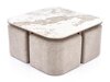 Salontafel Houston 2220 Met poefs