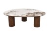 Salontafel Detroit 1064 (Steenpatroon + Donker walnoot)