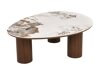 Salontafel Detroit 1064 (Steenpatroon + Donker walnoot)