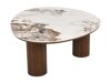 Salontafel Detroit 1064 (Steenpatroon + Donker walnoot)