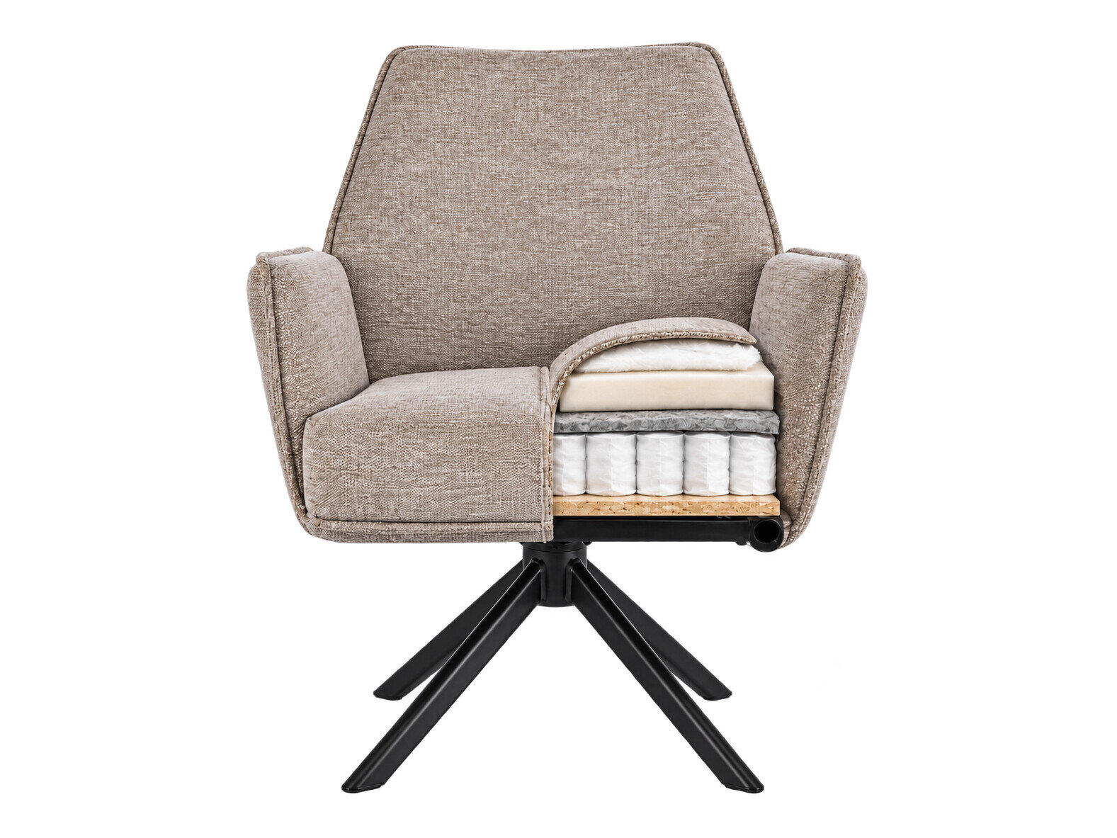 Stoel Detroit 423 (Beige)