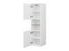 Wand badkamermeubel Salus (Wit + Wit marmer)