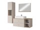 Badkamerset Salus II (Kasjmier + Cremona eiken)