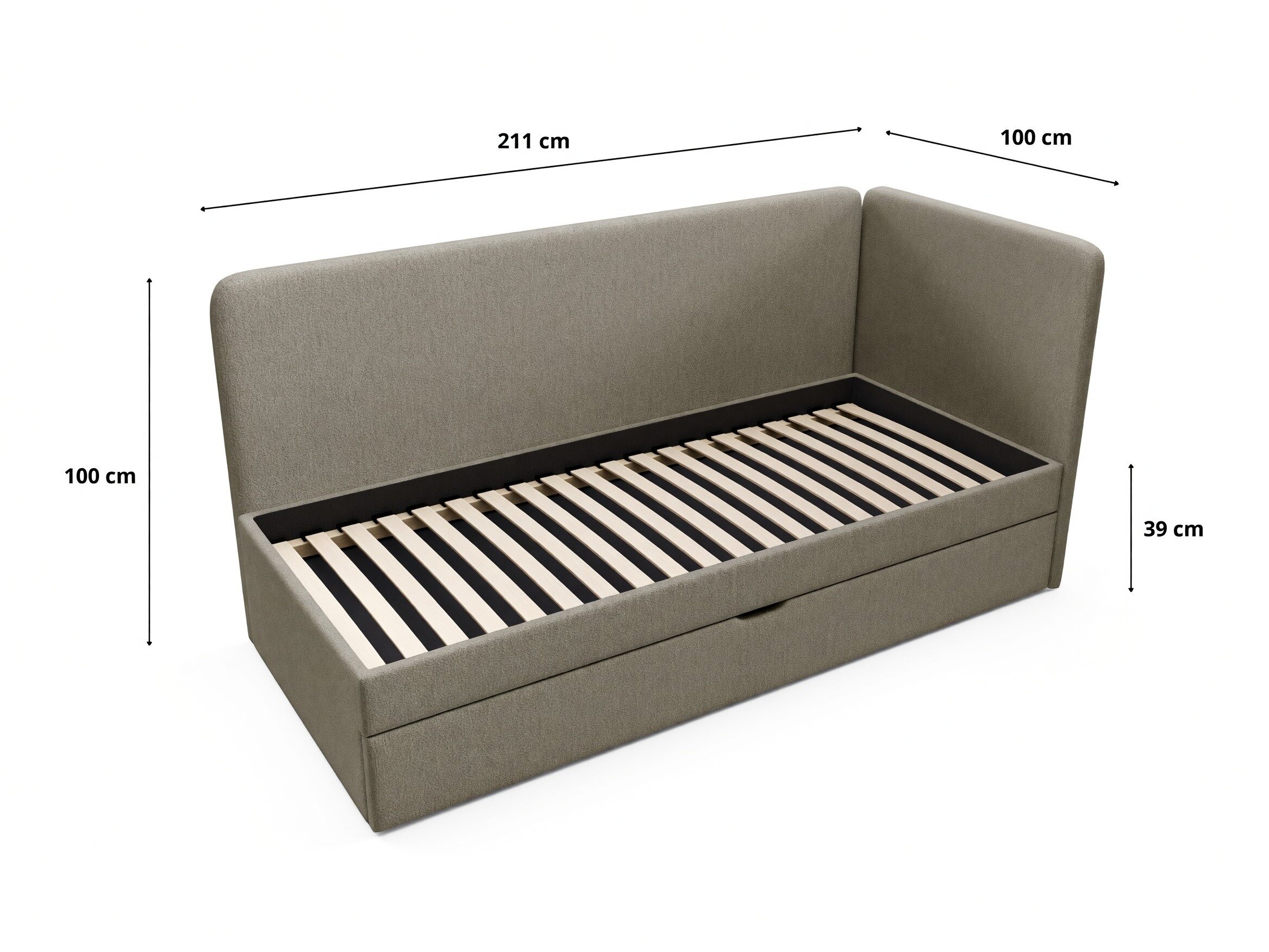 Bed Franklin 236 (Links)