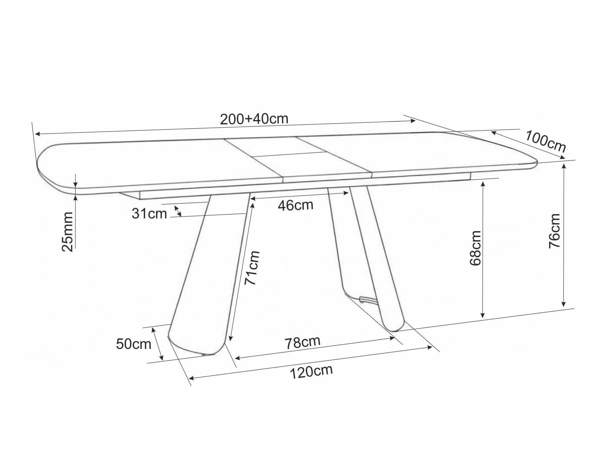 Tafel Detroit 1076