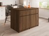 Keukeneiland Comfivo Cantal (Notenhout)
