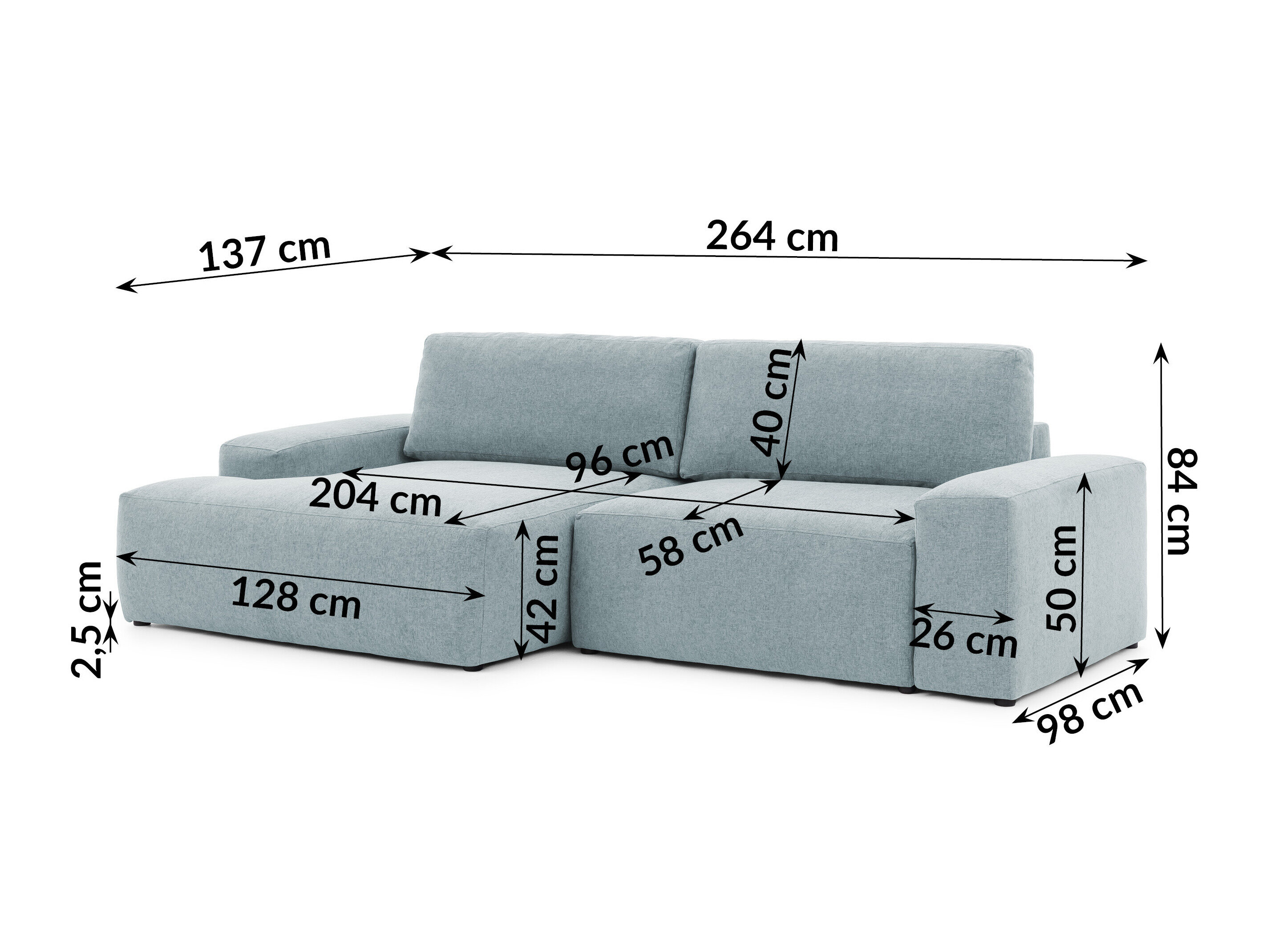 Gestoffeerde meubelset Rocklin 239 (Alta 12)