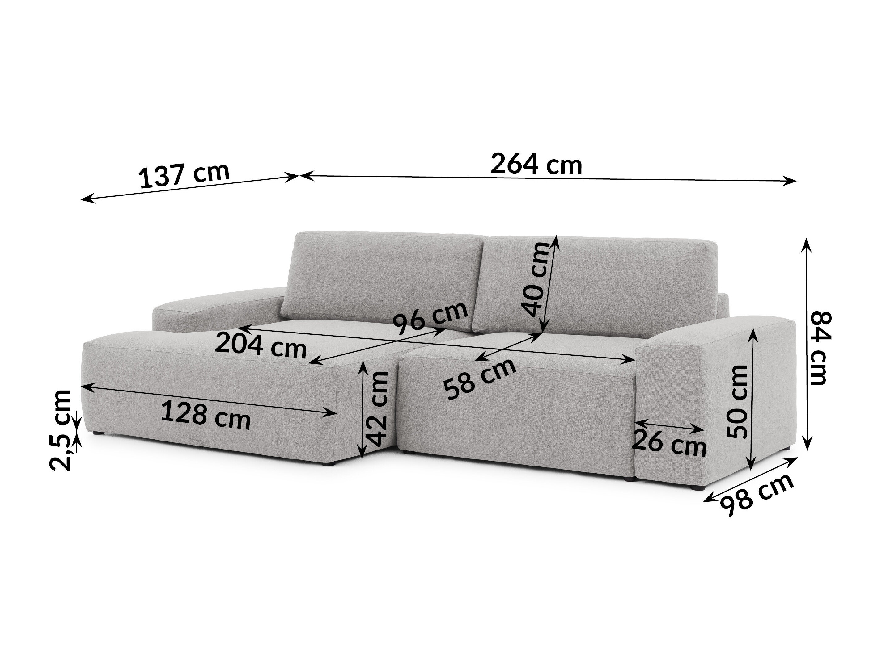 Gestoffeerde meubelset Rocklin 239 (Alta 15)