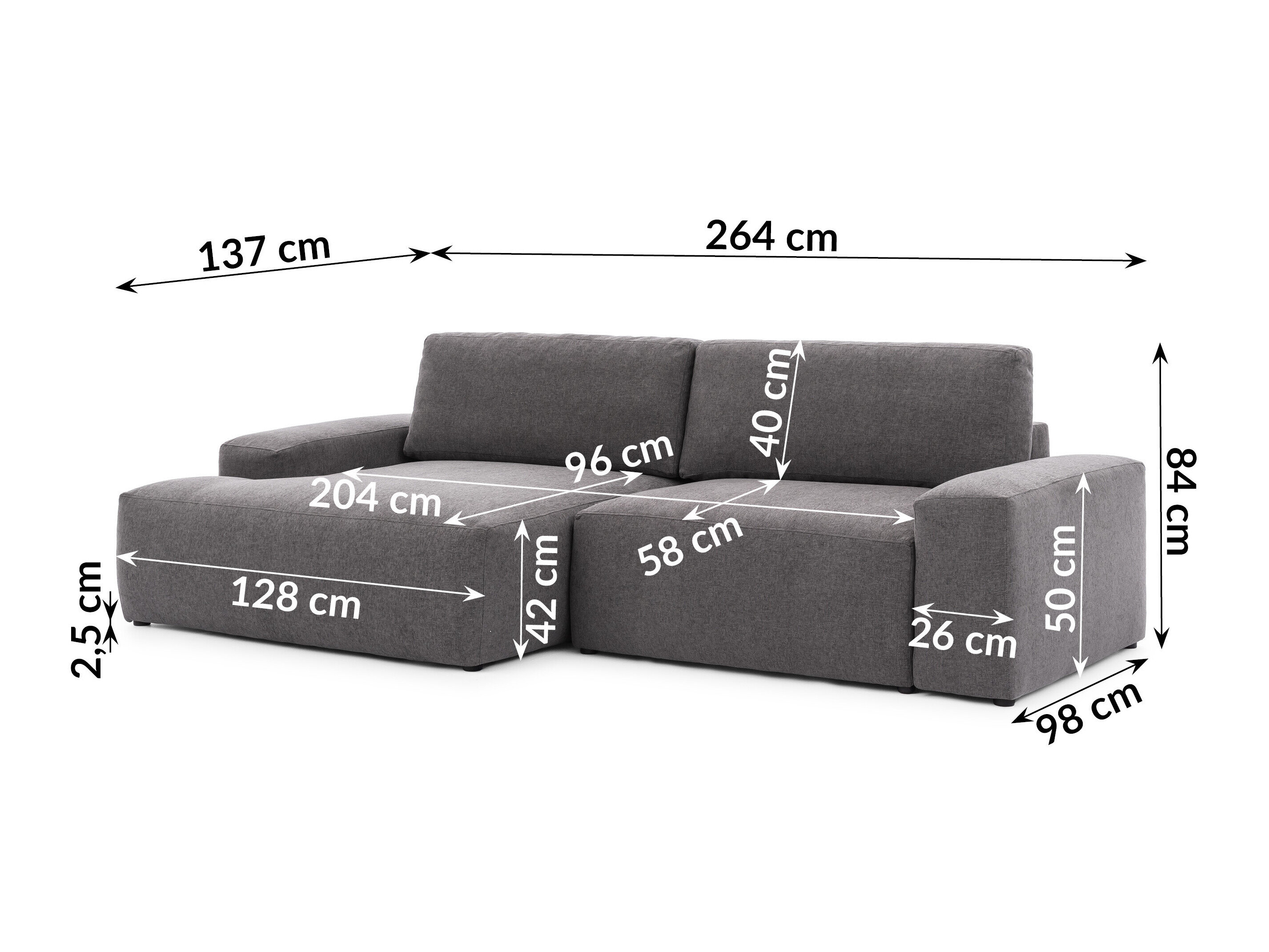 Gestoffeerde meubelset Rocklin 239 (Alta 17)