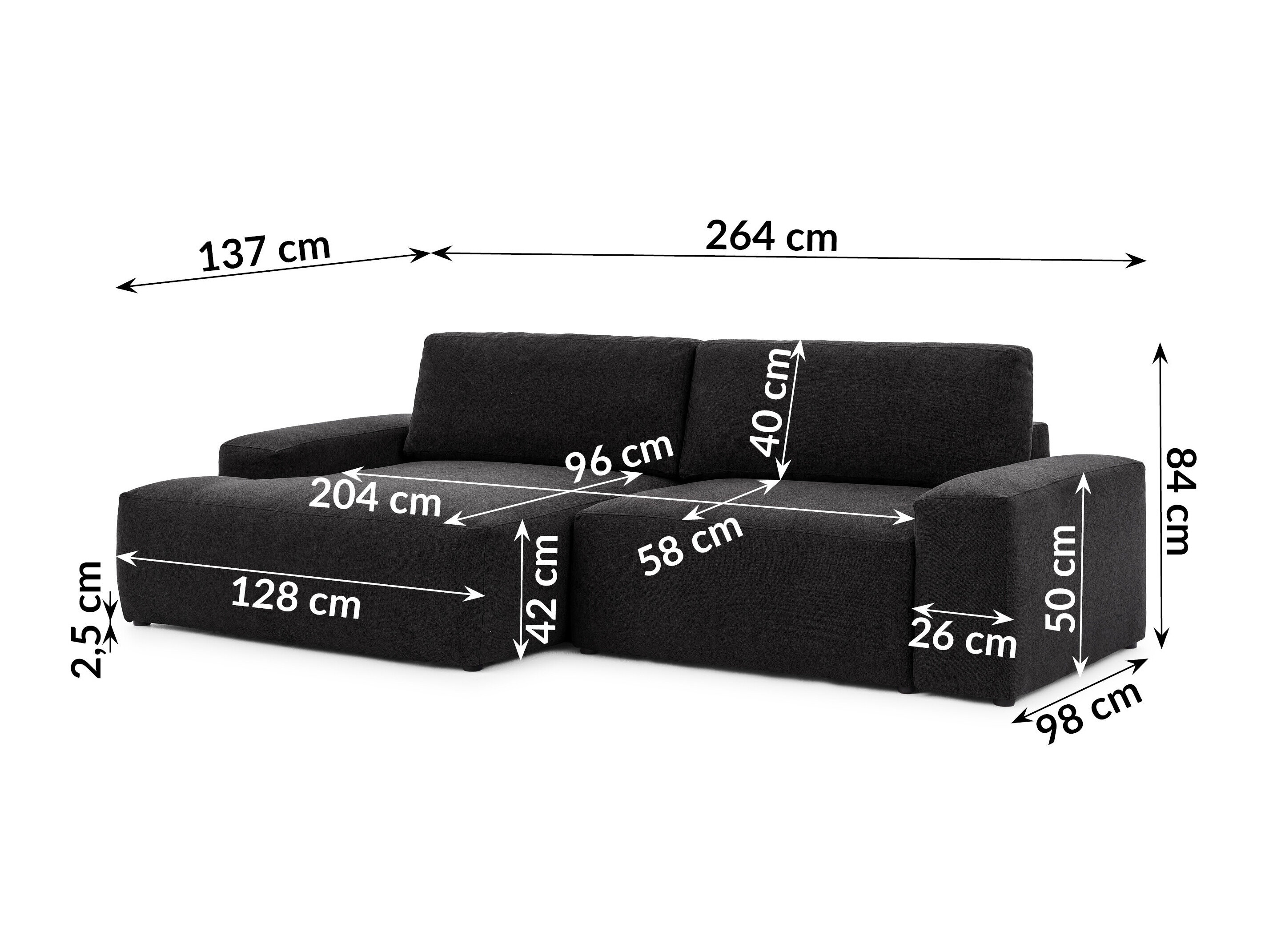 Gestoffeerde meubelset Rocklin 239 (Alta 18)