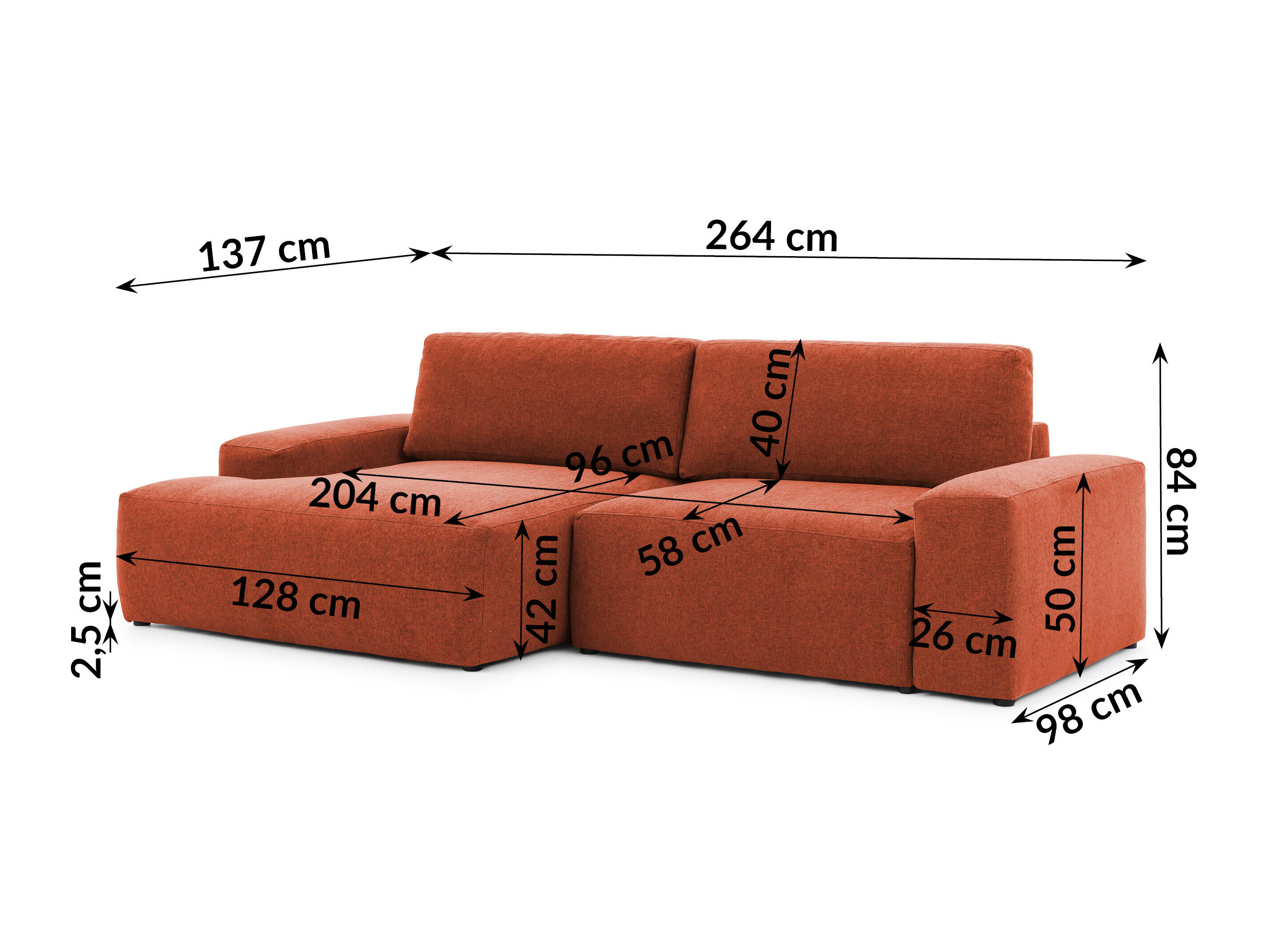 Gestoffeerde meubelset Rocklin 239 (Alta 25)