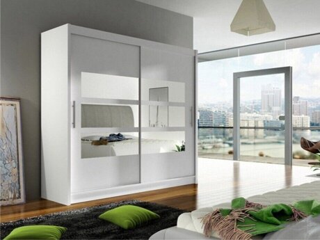 Kledingkast Closico Pallor III (Wit)
