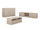Woonkamerset Comfivo Papilio I (Beige)