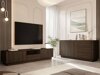 Woonkamerset Comfivo Levavio 105 (Donkere eik)
