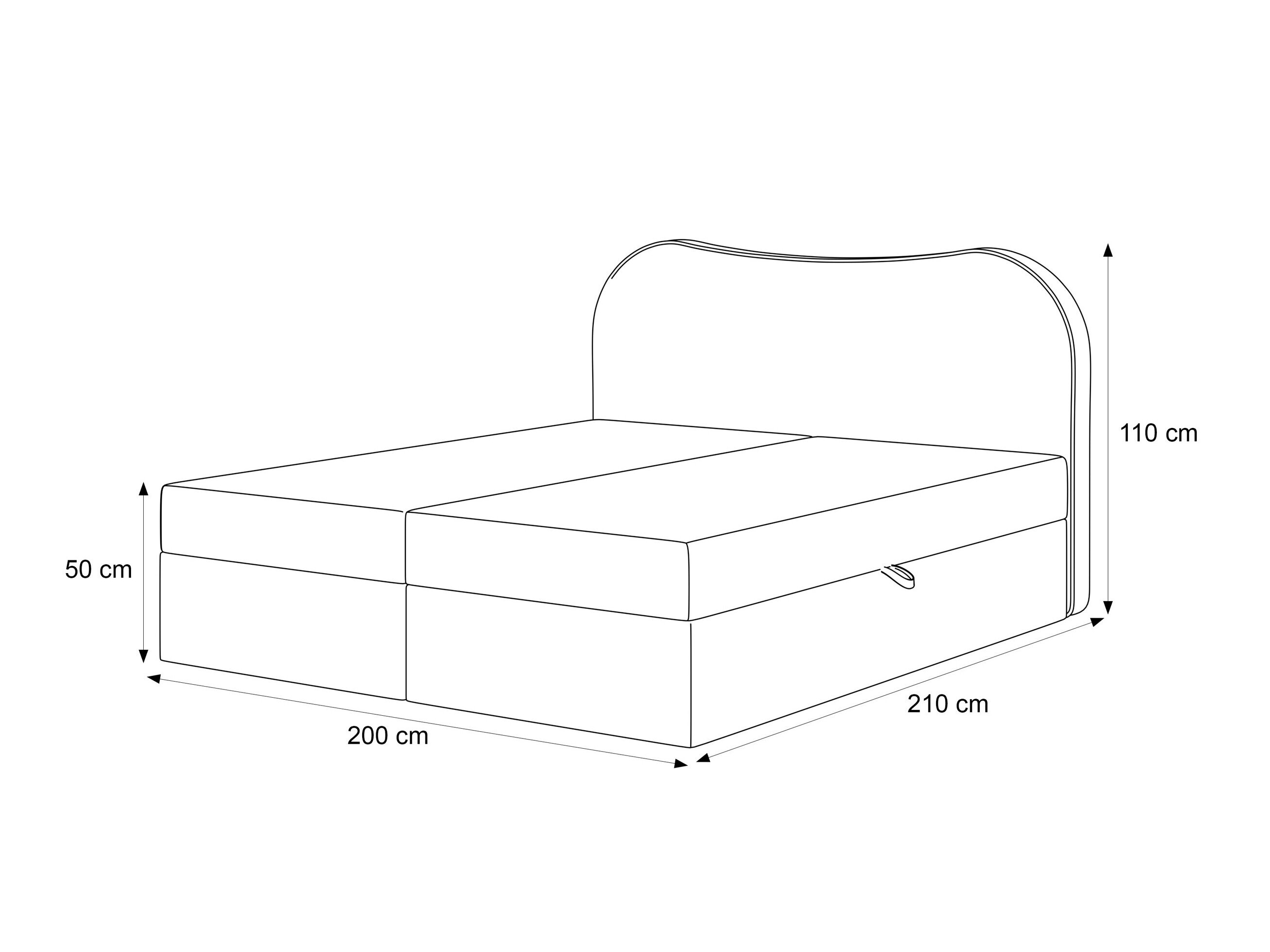 Boxspring Martinez 138 (Margo 227.05)