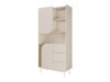 Boekenkast Dunsonu 101 (Beige + Eiken)