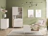 Boekenkast Dunsonu 101 (Beige + Eiken)