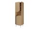 Boekenkast Dunsonu 102 (Eiken + Taupe)