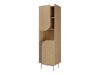 Boekenkast Dunsonu 102 (Eiken + Taupe)