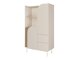 Boekenkast Dunsonu 103 (Beige + Eiken)