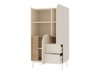 Boekenkast Dunsonu 103 (Beige + Eiken)
